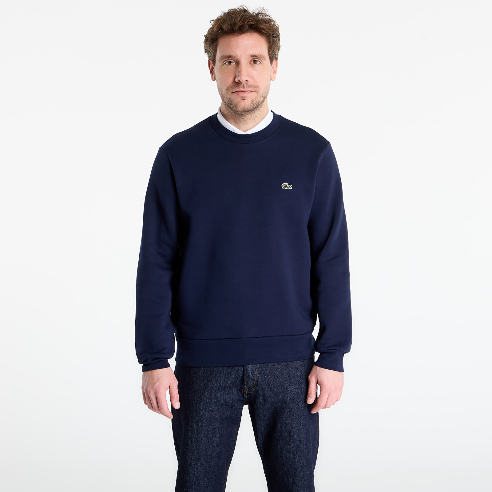 Sweatshirts LACOSTE Sweatshirt Navy Blue