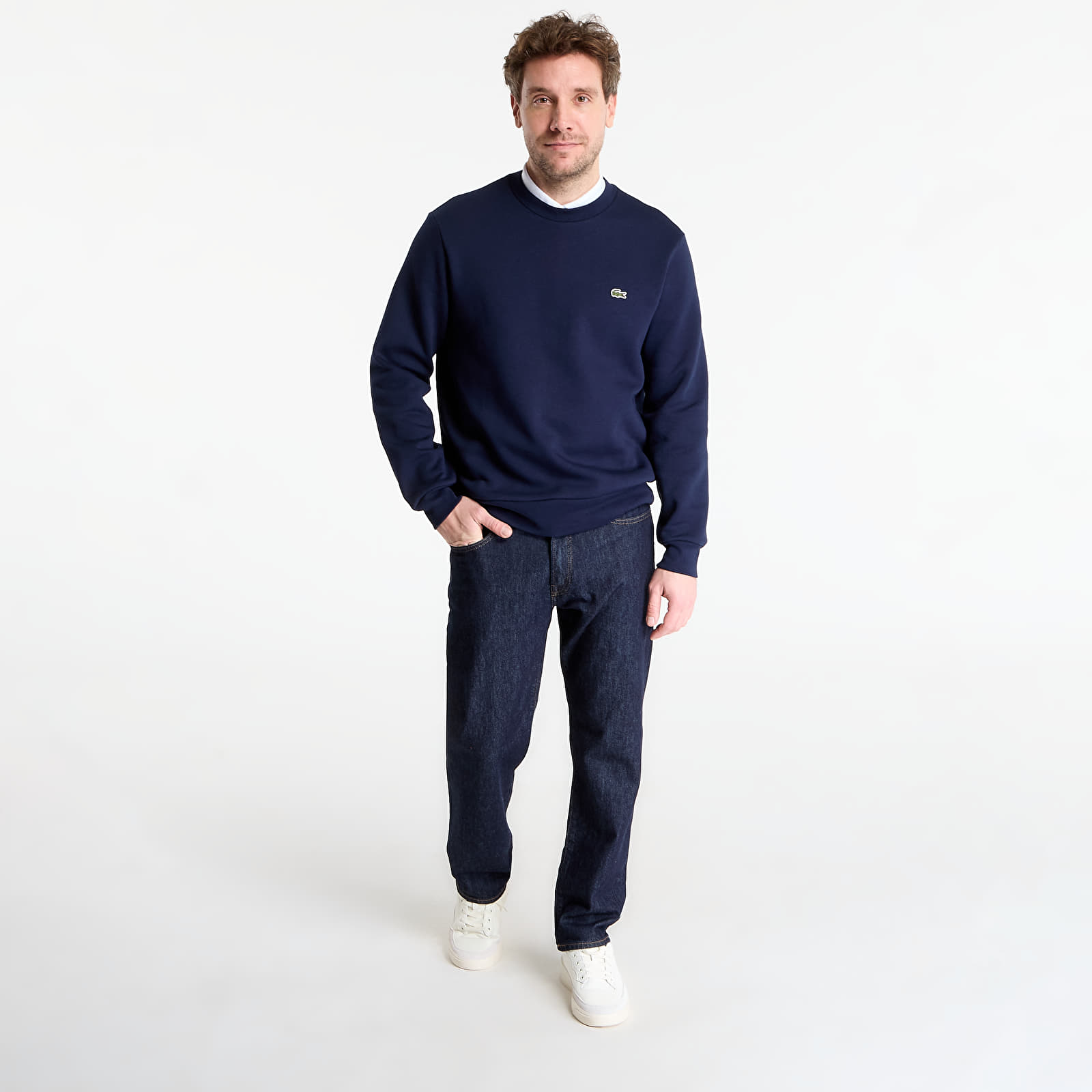 Sweatshirts LACOSTE Sweatshirt Navy Blue