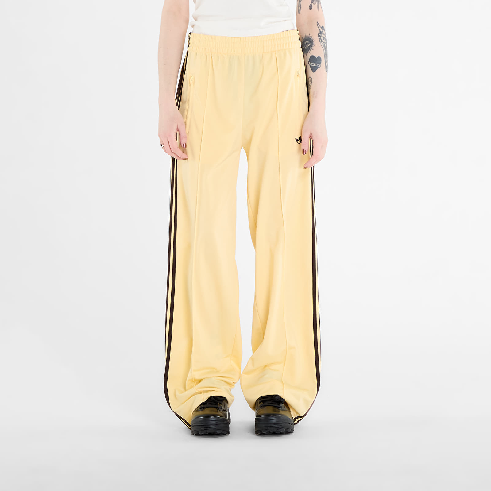 Naisten collegehousut adidas Fb Track Pants Loose Orange Tint