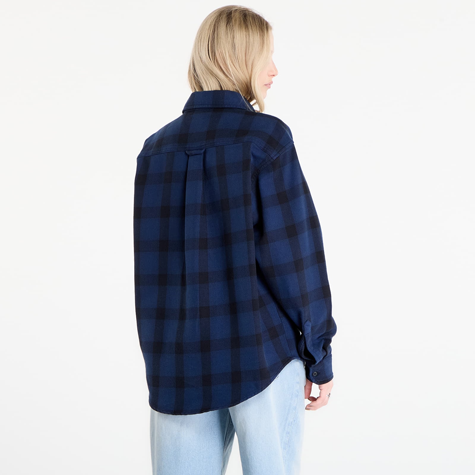 Muške majice Carhartt WIP L/S Edmands Shirt UNISEX Edmands Check/ Natural/ Jupiter