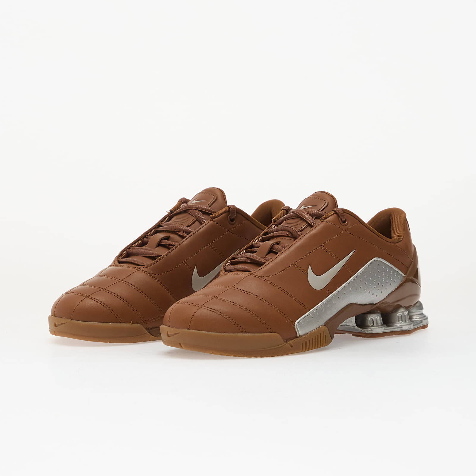 Chaussures et baskets femme Nike Total90 Shox Magia Pecan/ Metallic Silver-Rustic