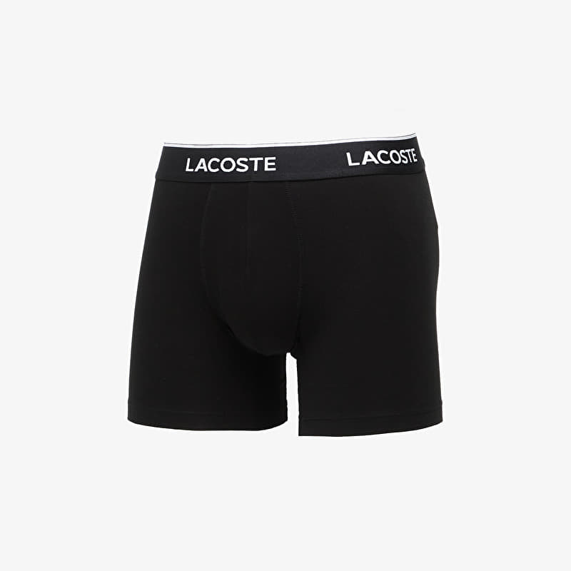 Boxers LACOSTE 3-Pack Boxer Brief Black