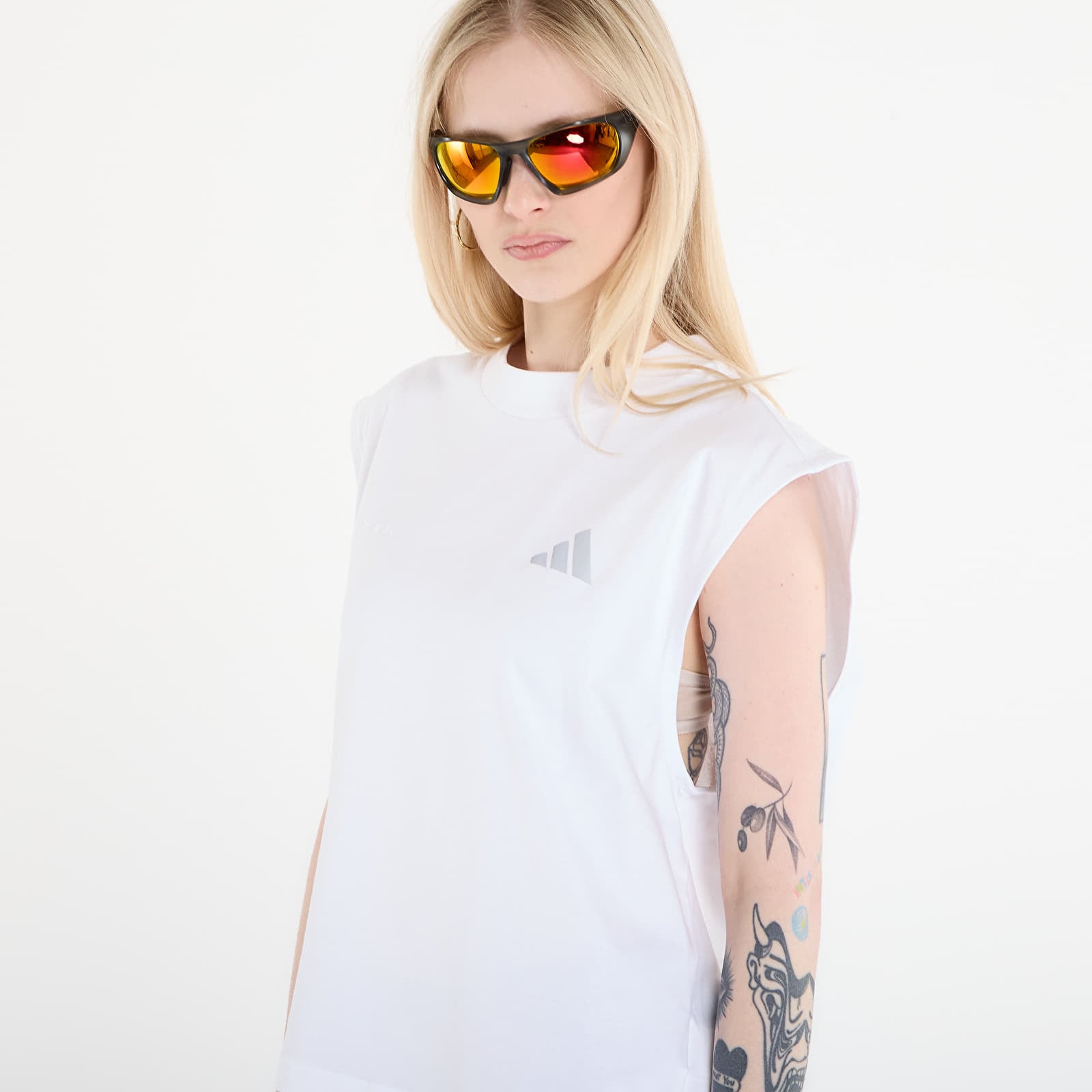 Tank tops för män adidas Adi365 Cheering Tank Top White