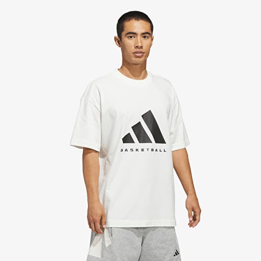 T-shirt adidas Adidas Ss Tee Off UNISEX White/ Black