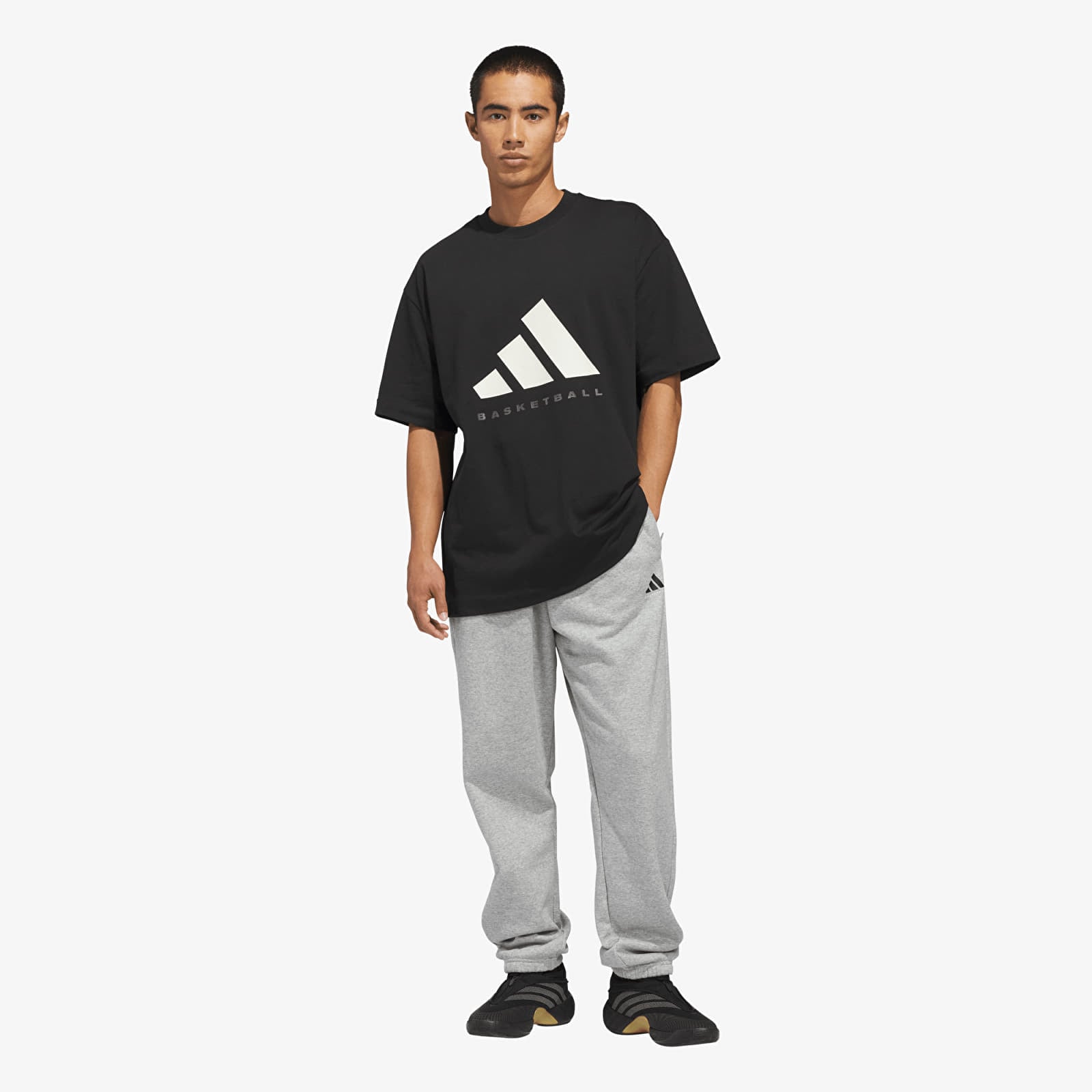 T-shirts homme adidas Adidas Ss Tee UNISEX Black/ Off White