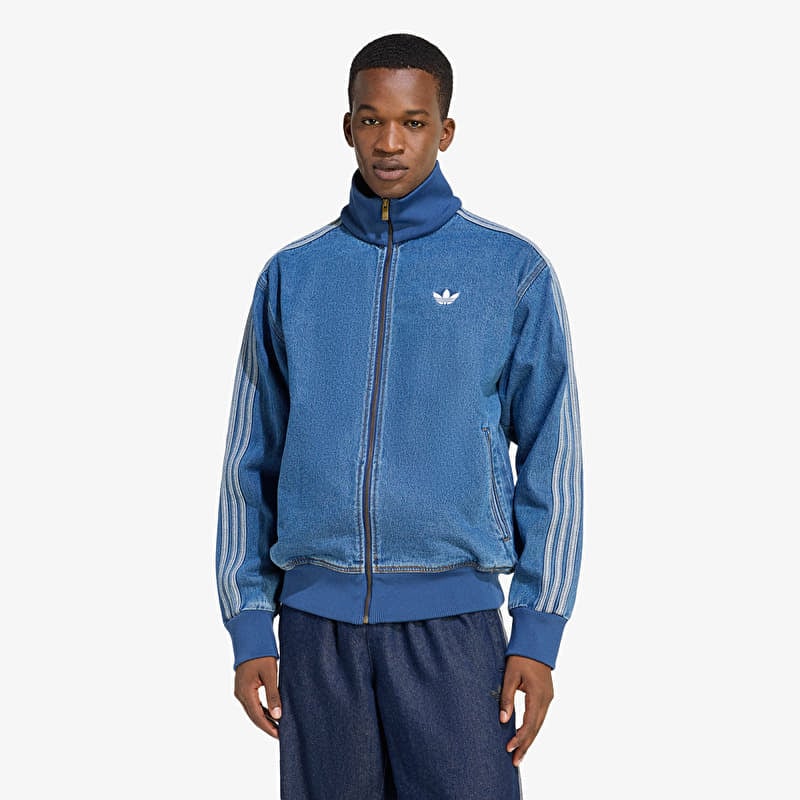 Sweatshirt adidas Adicolor Denim Firebird Track Top Medium Vintage Denim