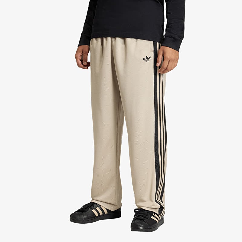 Tepláky adidas Loose Mesh Tracksuit Bottoms Stone Khaki