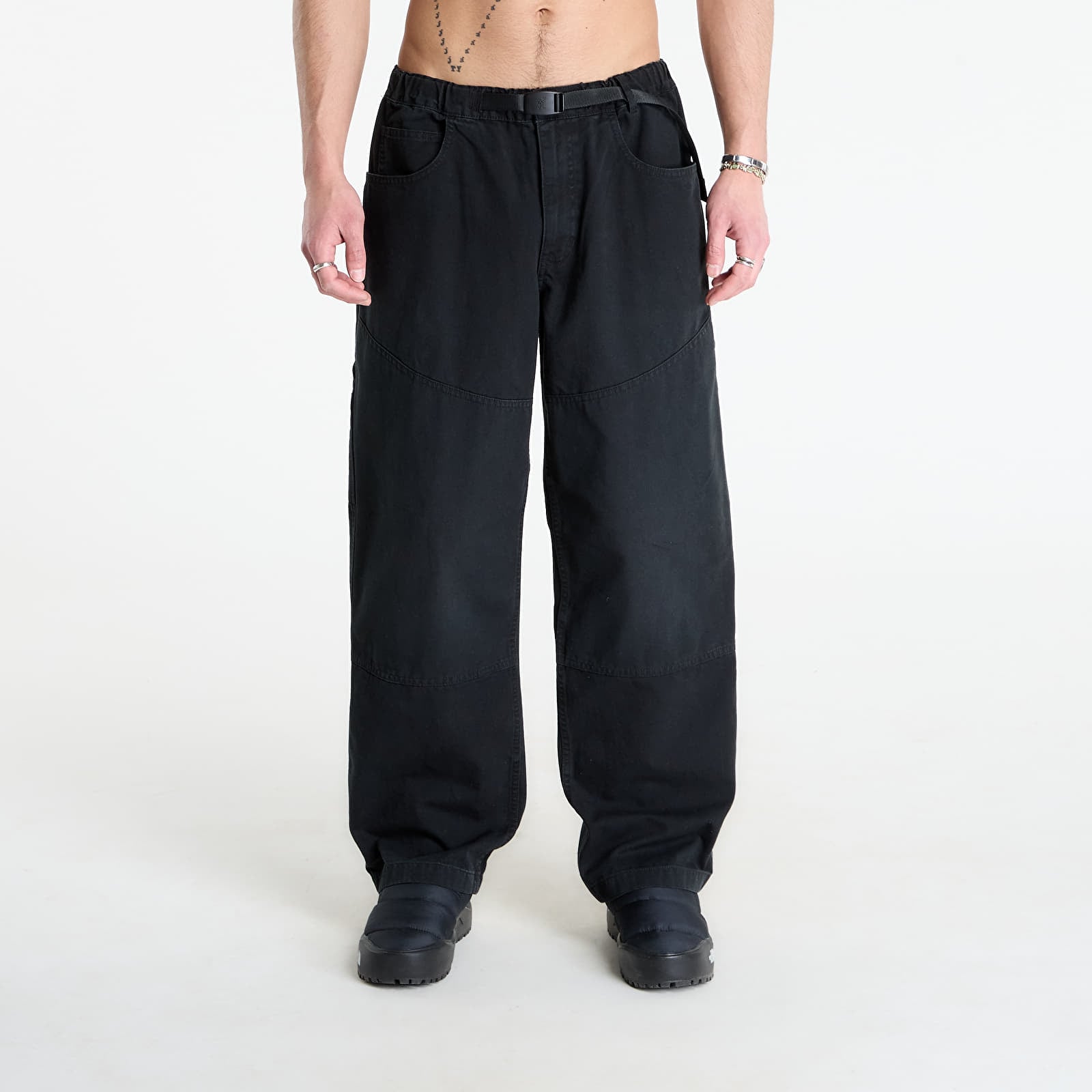 Pantalons homme Gramicci Taos Canvas Pant UNISEX Black