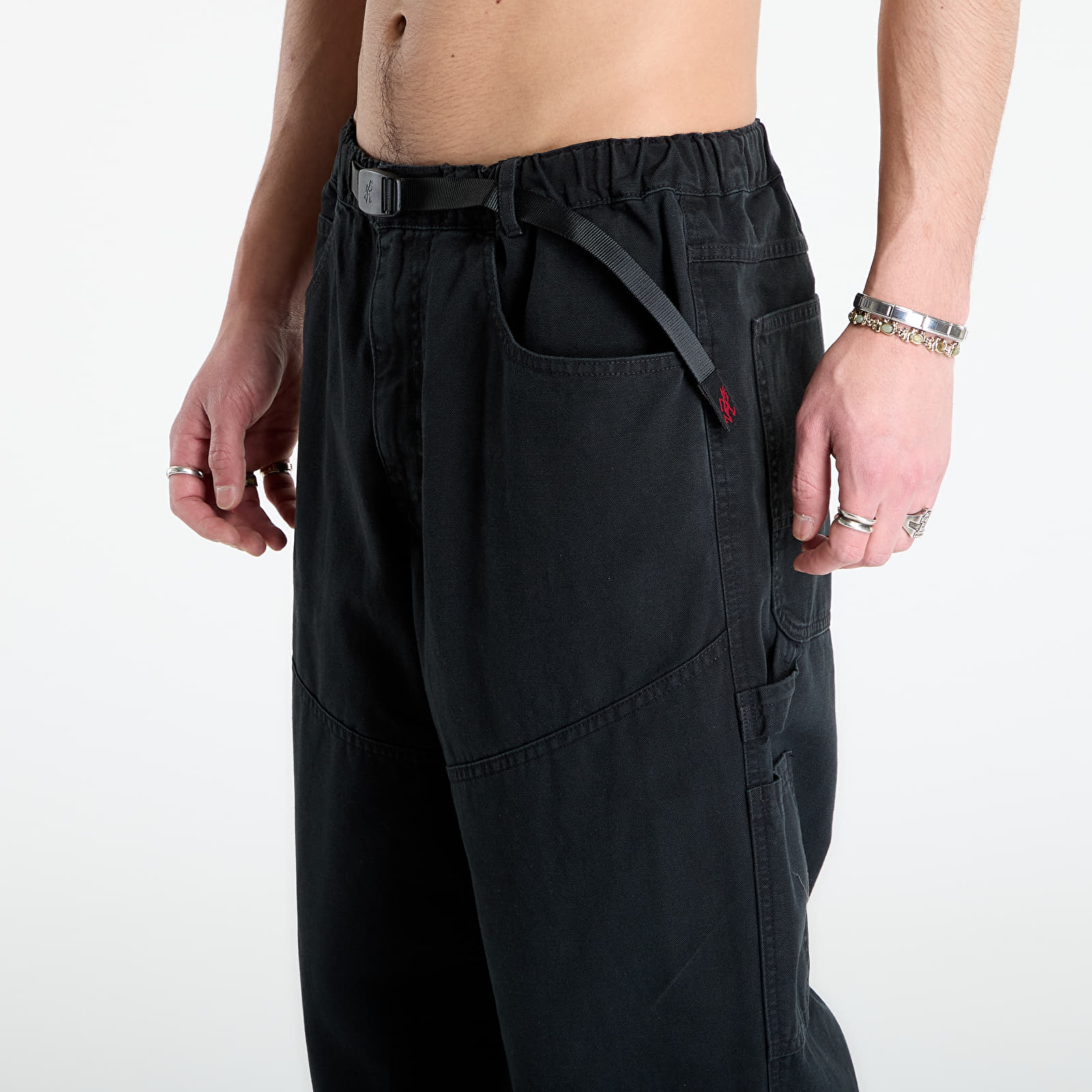 Pantalons homme Gramicci Taos Canvas Pant UNISEX Black