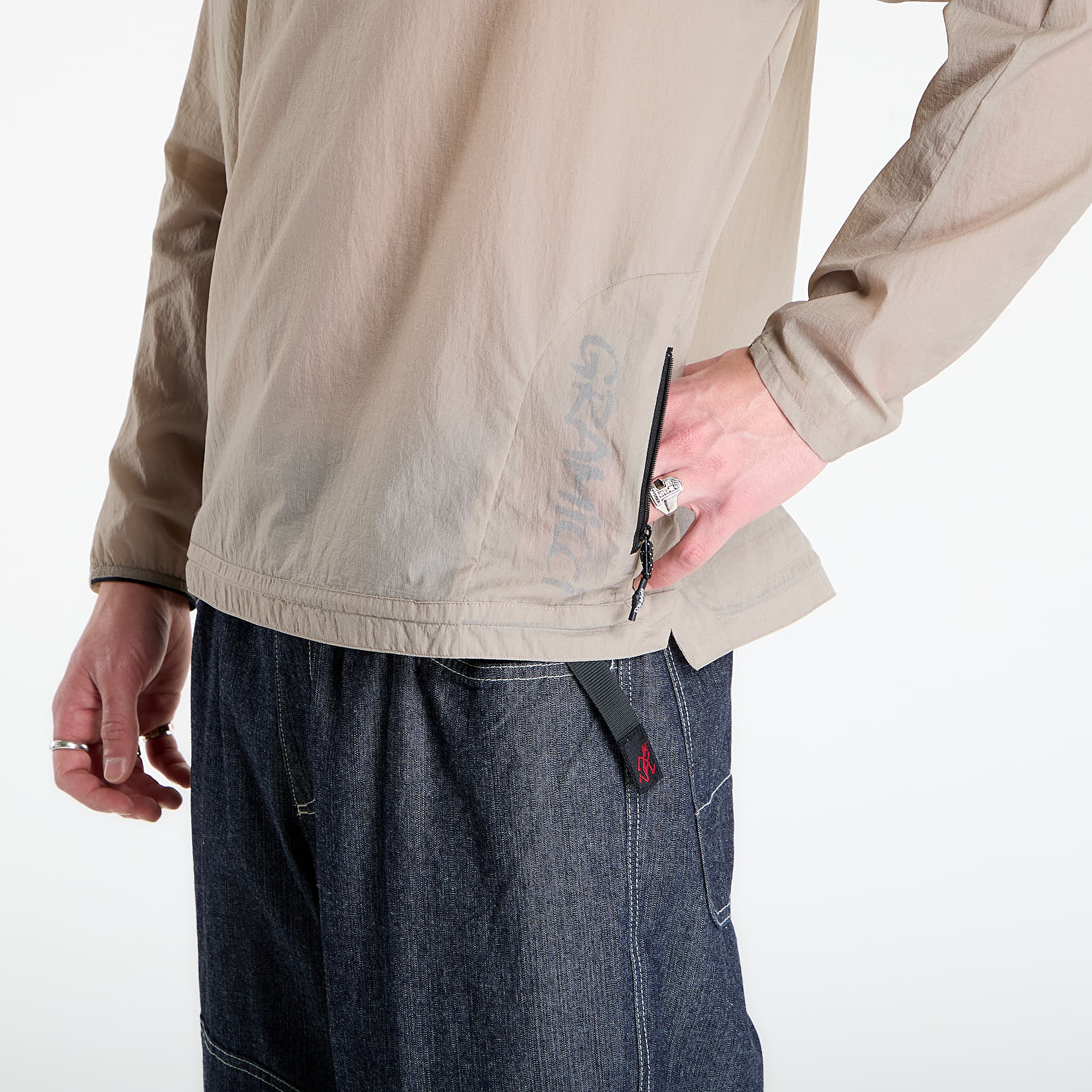 Herrenjacken Gramicci Ultra-Light Packable Jacket UNISEX Concrete