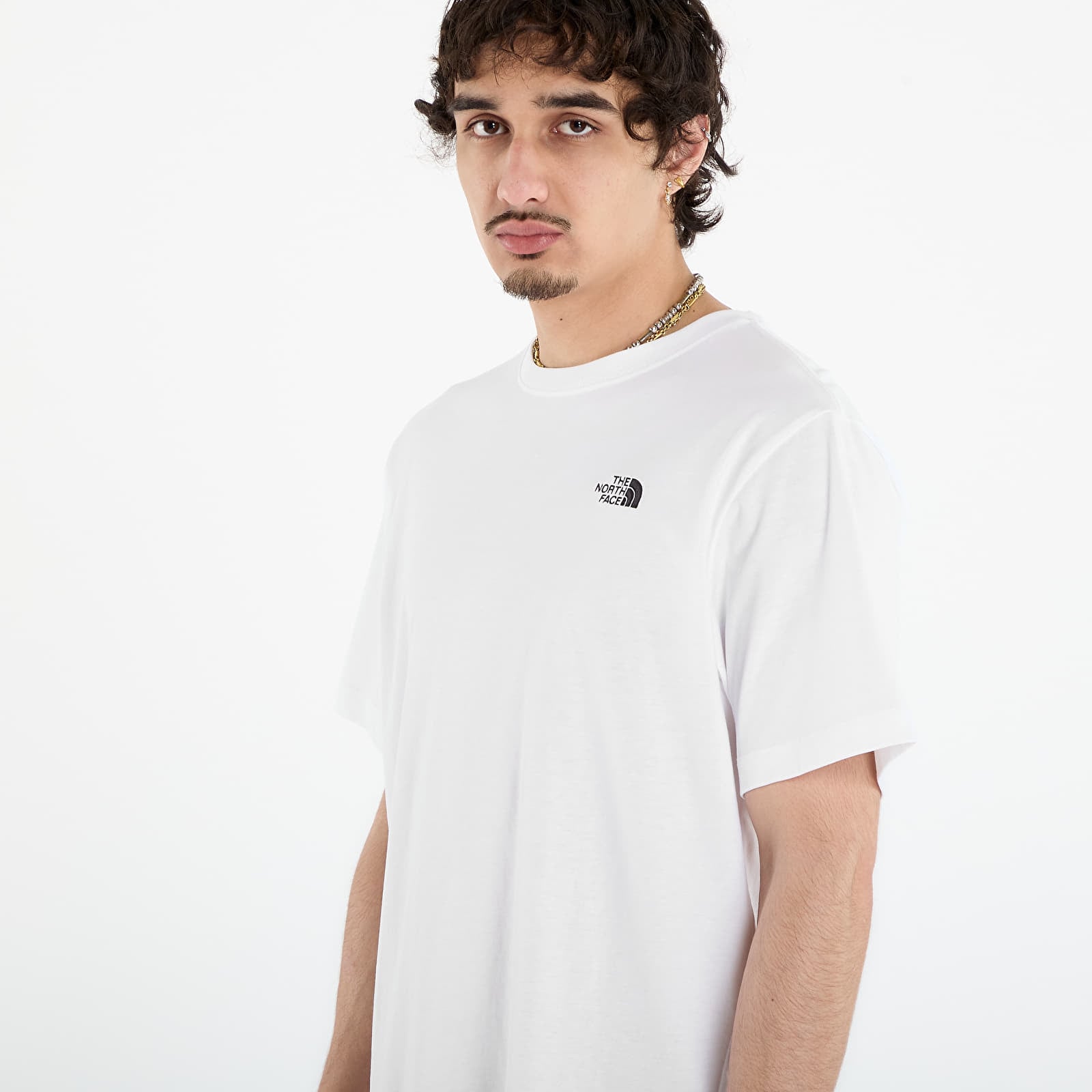 Ανδρικά μπλουζάκια The North Face Evolution Simple Dome Short Sleeve Tee TNF White