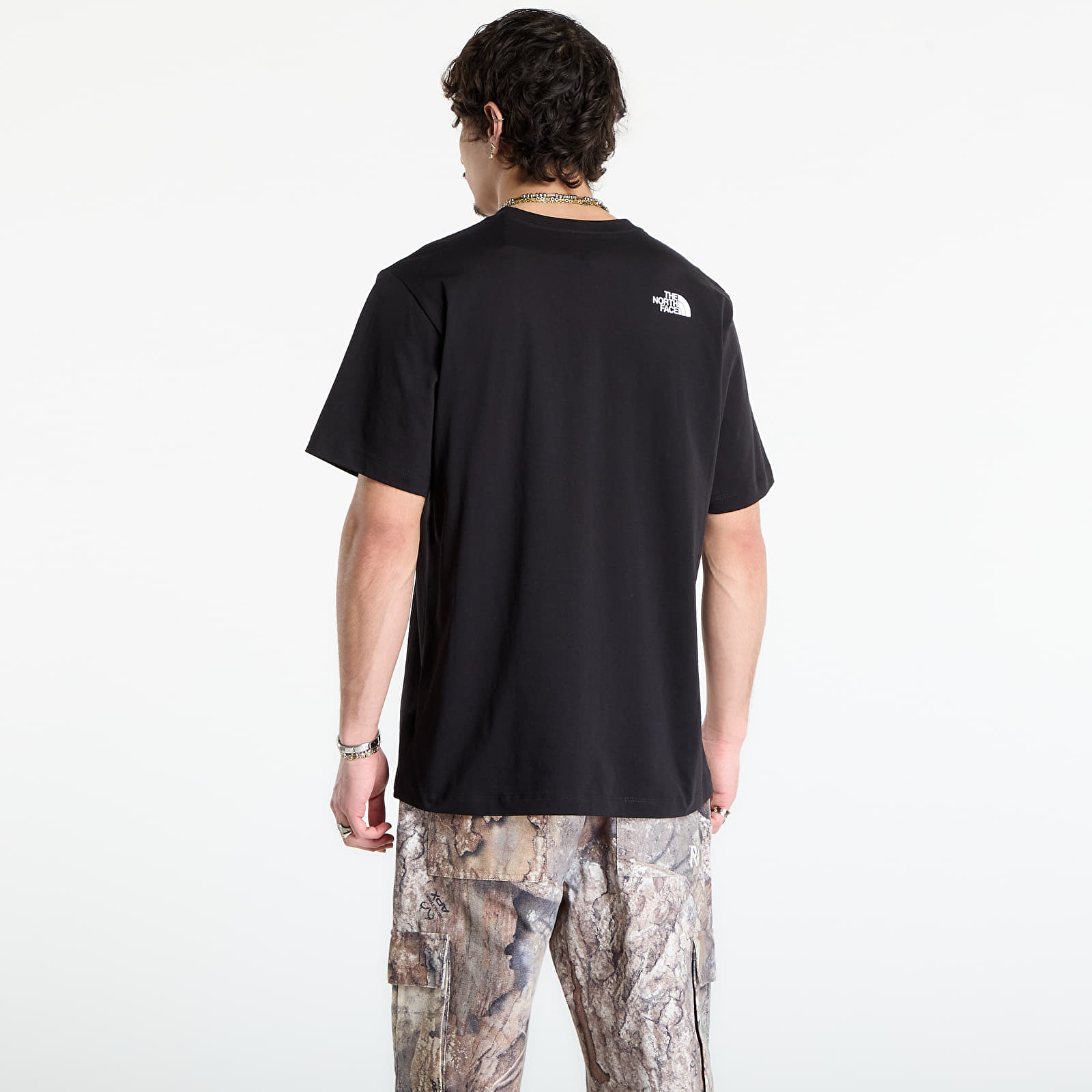 Men's T-shirts The North Face Evolution Box Half Dome Regular Short Sleeve Tee TNF Black