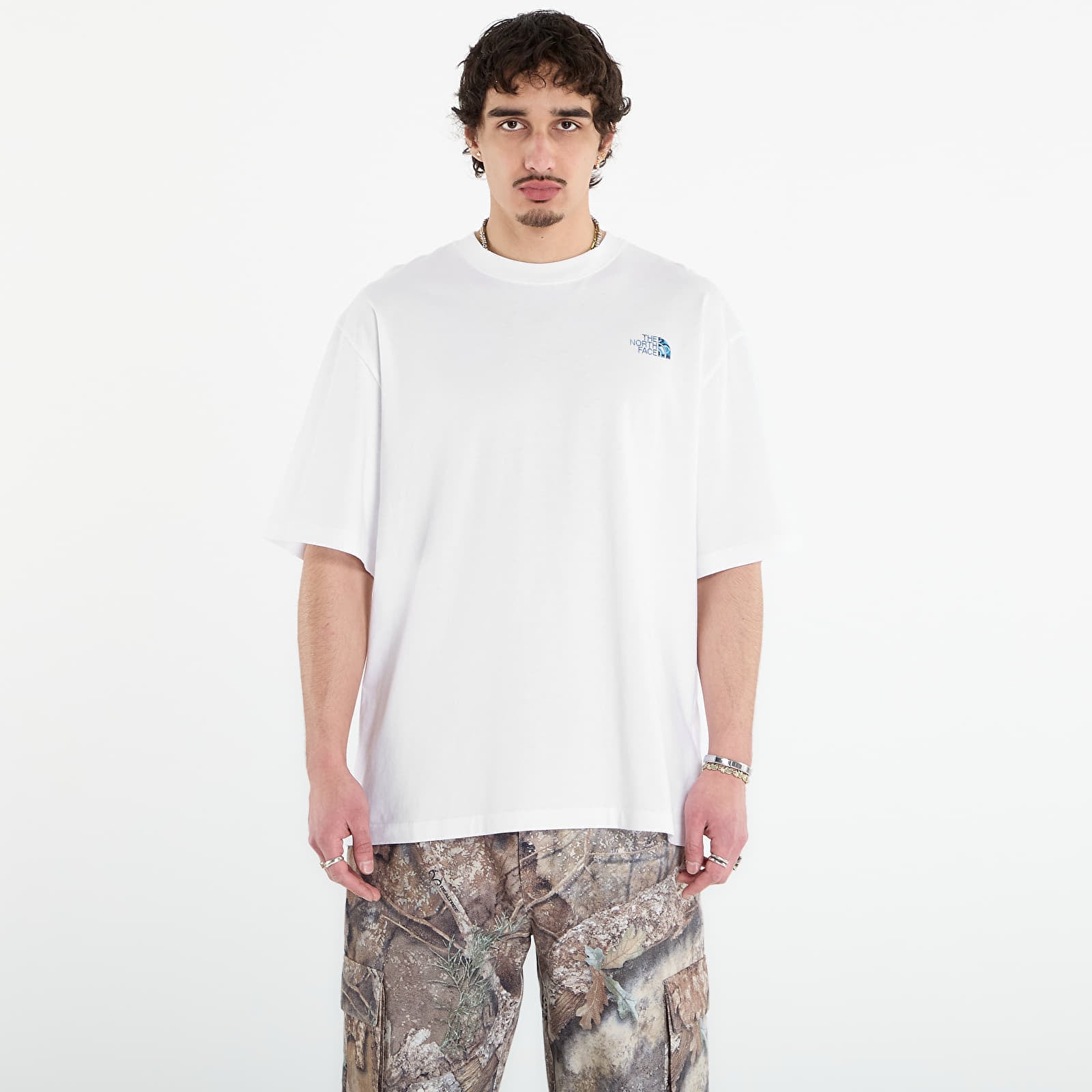 T-shirt The North Face Liquid Box Nse Oversize Short Sleeve Tee-Graphic TNF White M