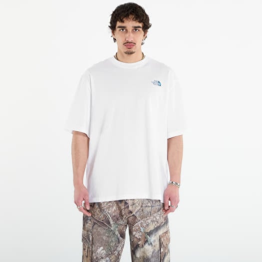 T-Shirt The North Face Liquid Box Nse Oversize Short Sleeve Tee-Graphic TNF White