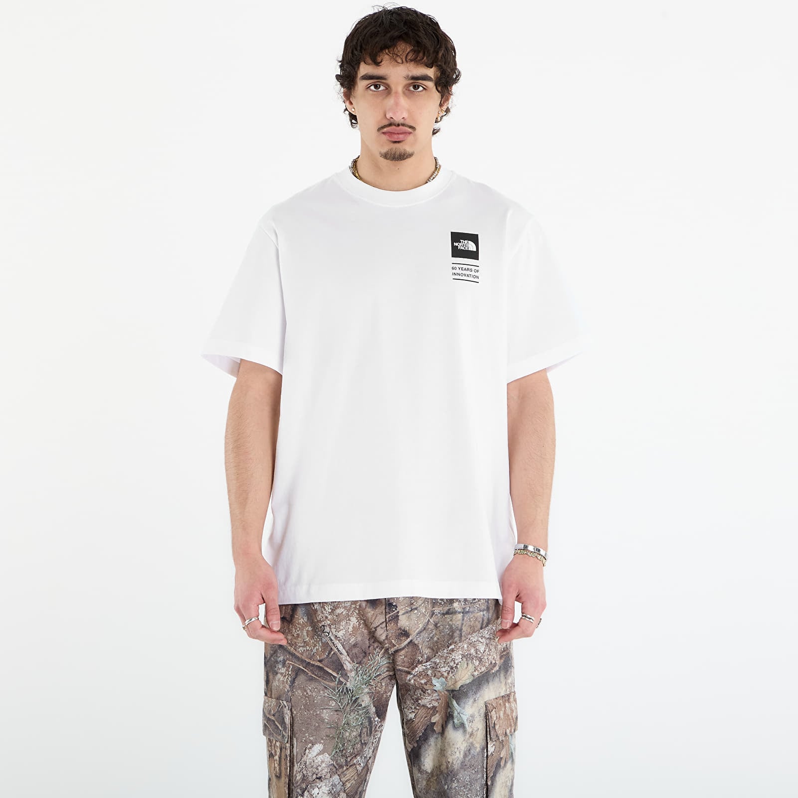 Men's T-shirts The North Face Bcd Celebration Relaxed Short Sleeve Tee-Graphic TNF White