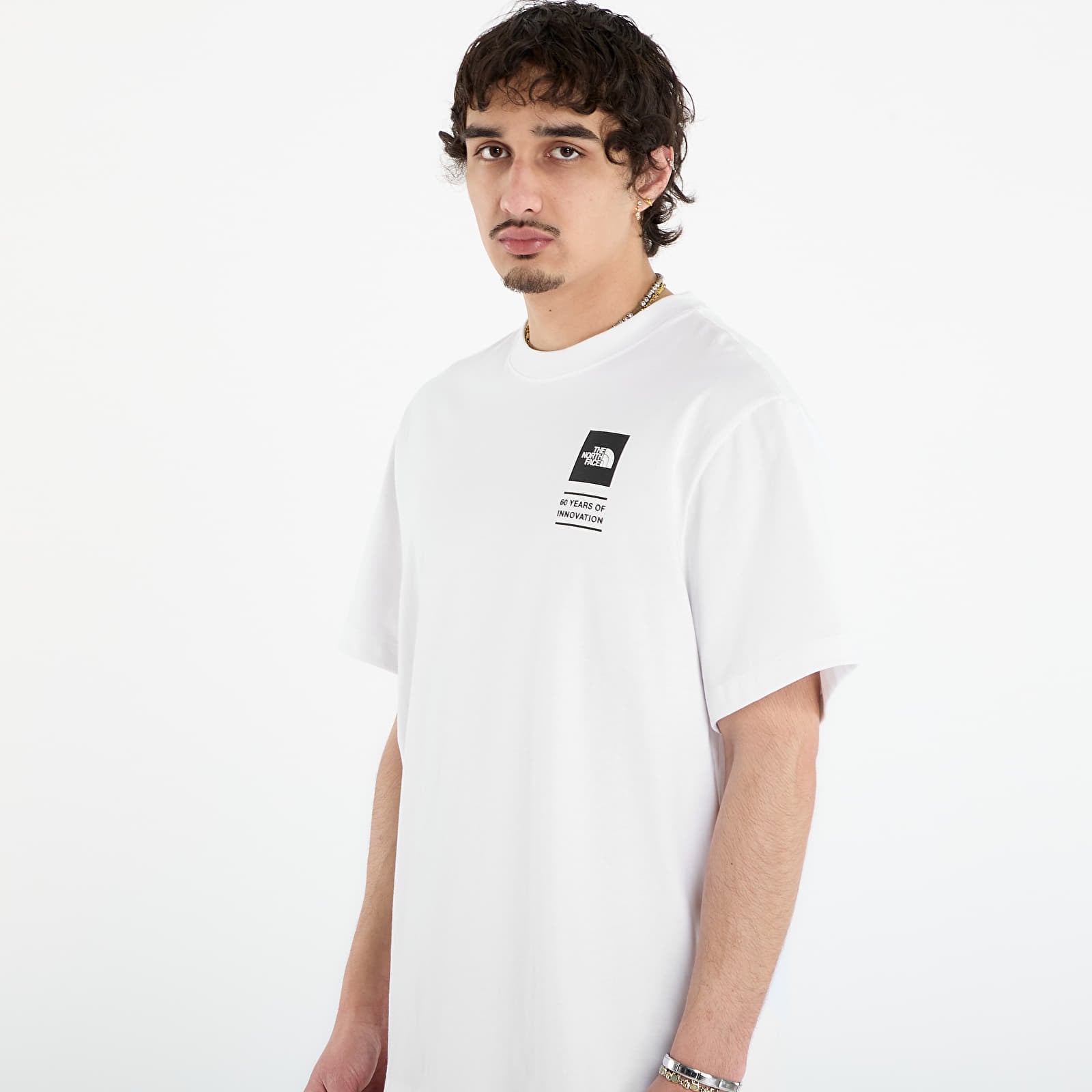 Men's T-shirts The North Face Bcd Celebration Relaxed Short Sleeve Tee-Graphic TNF White