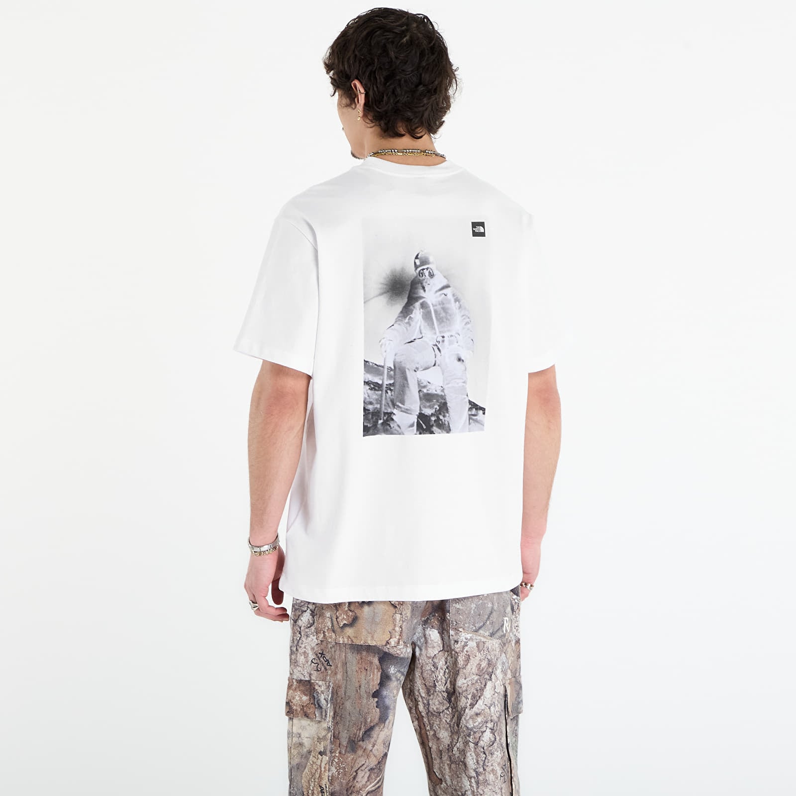 Men's T-shirts The North Face Expedition Photo Relaxed Short Sleeve Tee-Graphic TNF White