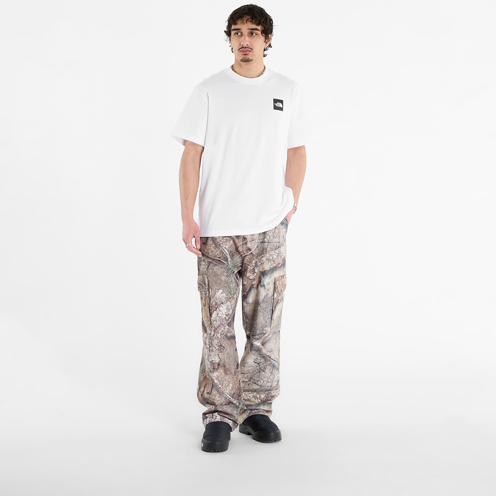 Men's T-shirts The North Face Expedition Photo Relaxed Short Sleeve Tee-Graphic TNF White