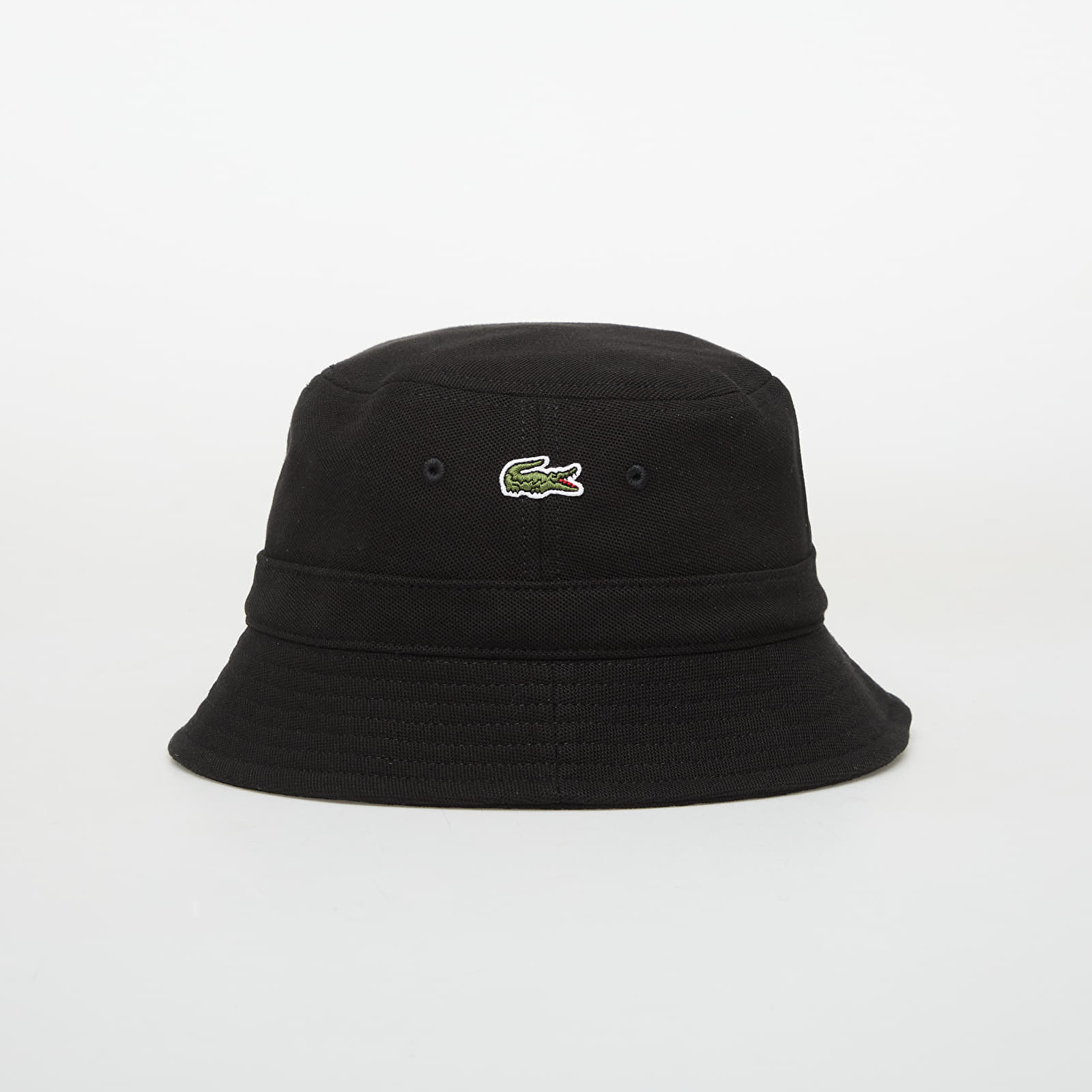 Pălărie LACOSTE Mens Unisex Bucket Hat Black L