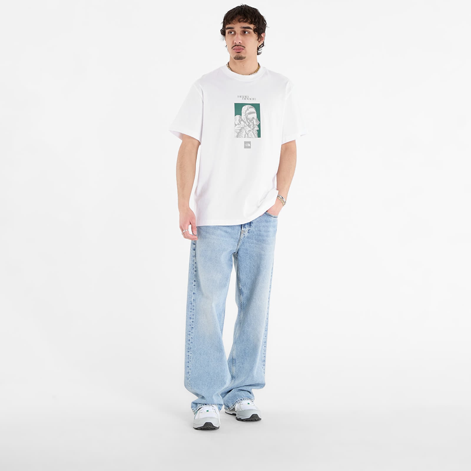 Men's T-shirts The North Face Explorer Relaxed Short Sleeve Tee-Graphic TNF White