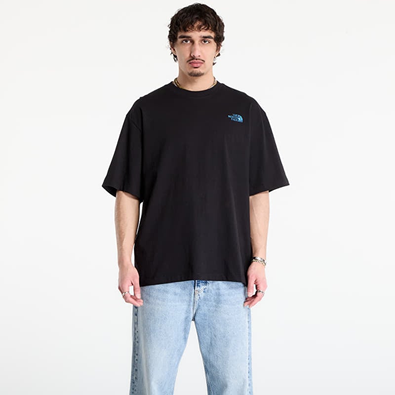 The North Face Liquid Box Nse Oversize Short Sleeve Tee-Graphic TNF Black