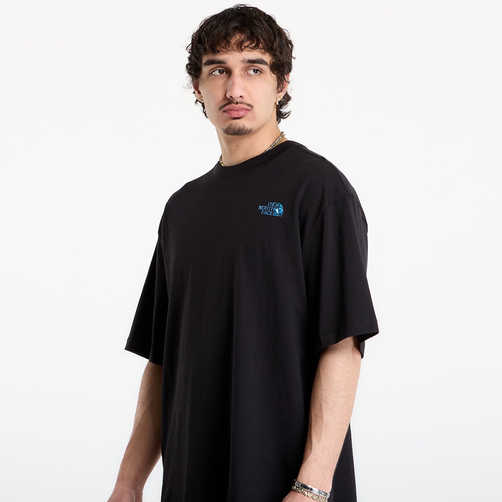 Men's T-shirts The North Face Liquid Box Nse Oversize Short Sleeve Tee-Graphic TNF Black