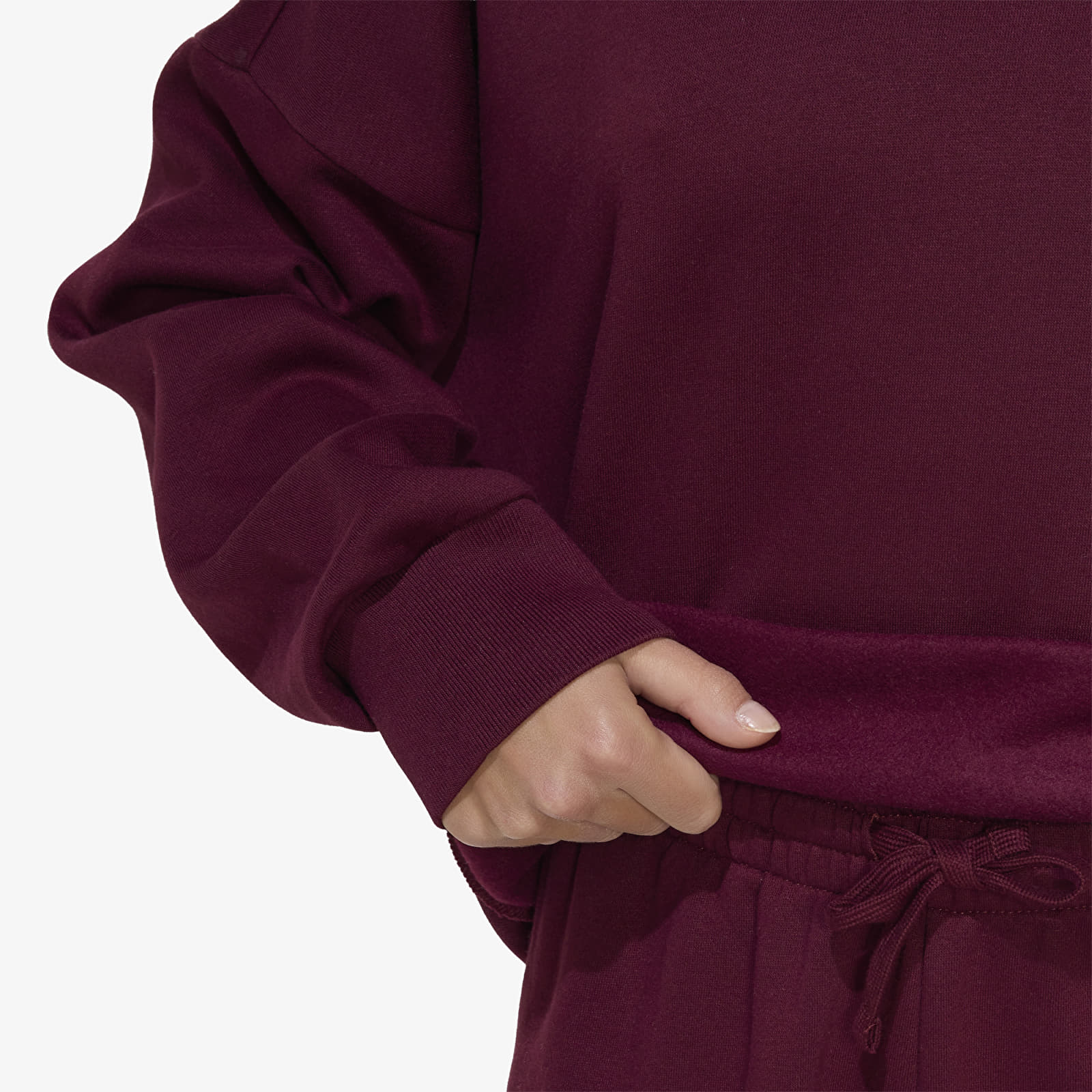 Naiste kampsunid adidas W 3Ss Fl Hd2 Maroon