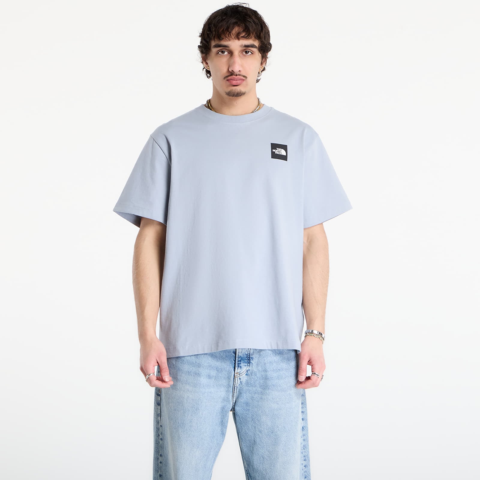 Men's T-shirts The North Face Expedition Photo Relaxed Short Sleeve Tee-Graphic Frost Grey