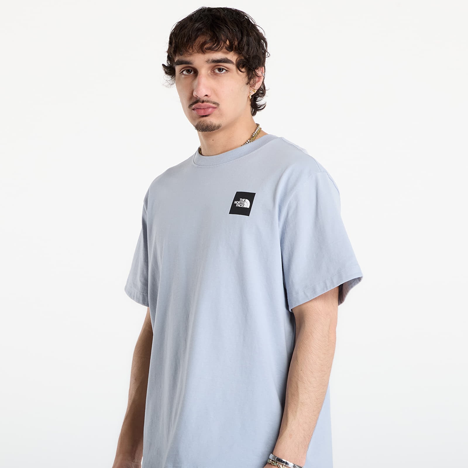 Men's T-shirts The North Face Expedition Photo Relaxed Short Sleeve Tee-Graphic Frost Grey