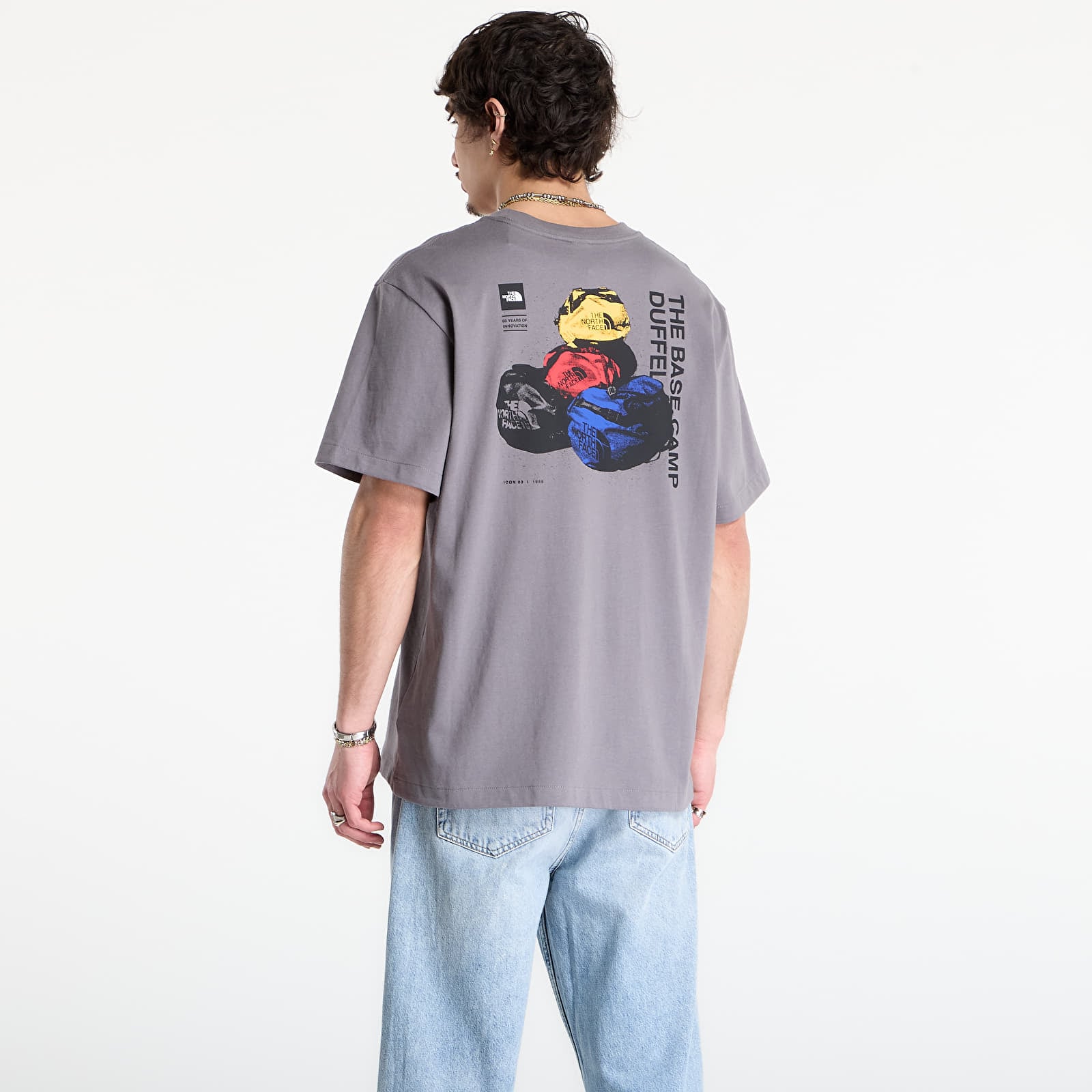 Men's T-shirts The North Face Bcd Celebration Relaxed Short Sleeve Tee-Graphic Smoked Pearl