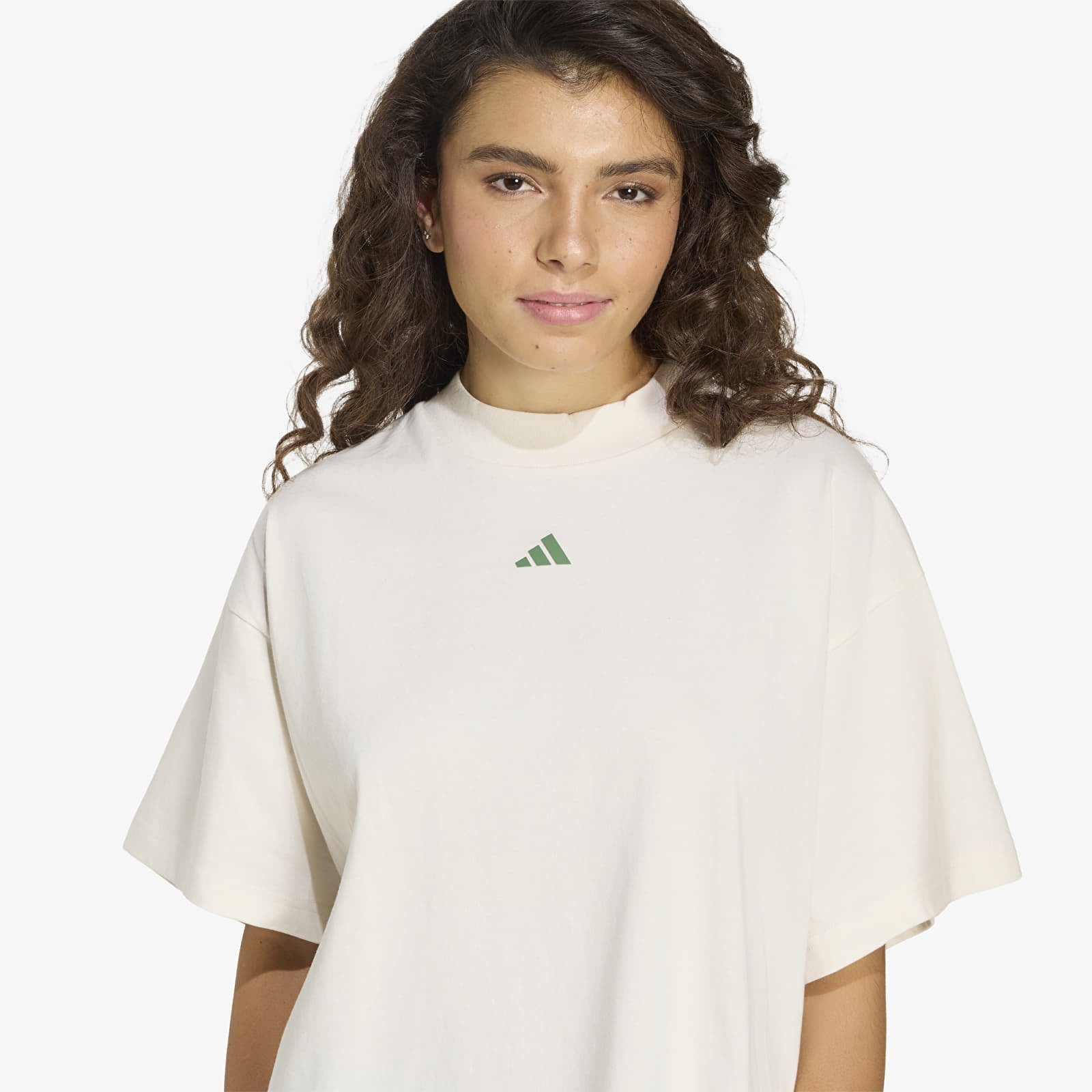 Dámske tričká adidas W 3Ss Gfx Tee2 Core White