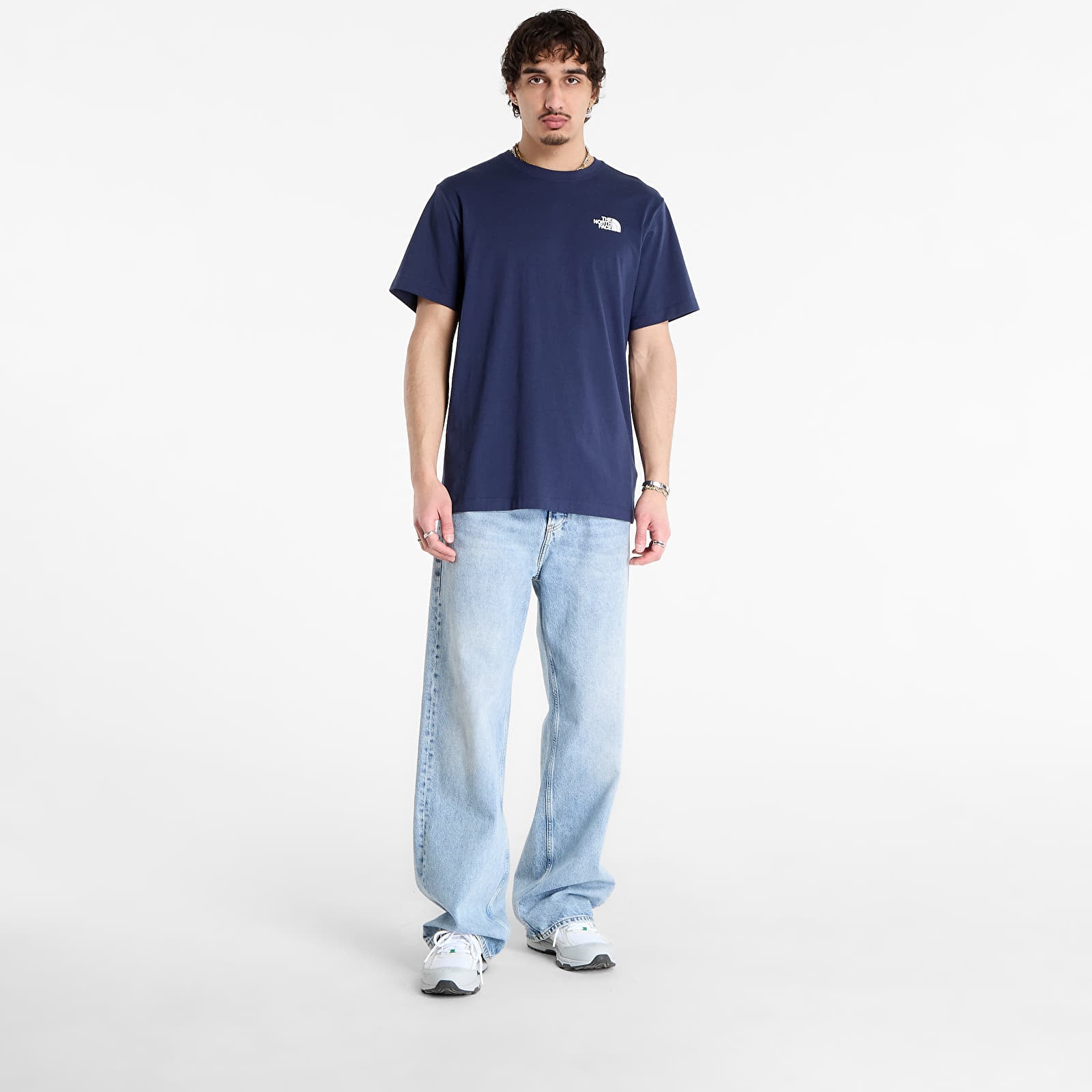 Men's T-shirts The North Face Evolution Box Nse Short Sleeve Tee Summit Navy