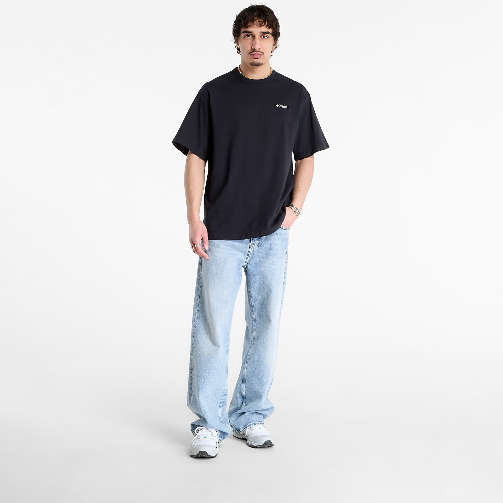 Ανδρικά μπλουζάκια Columbia CSC™ Heavyweight Back Graphic Tee Black/ Photoreal