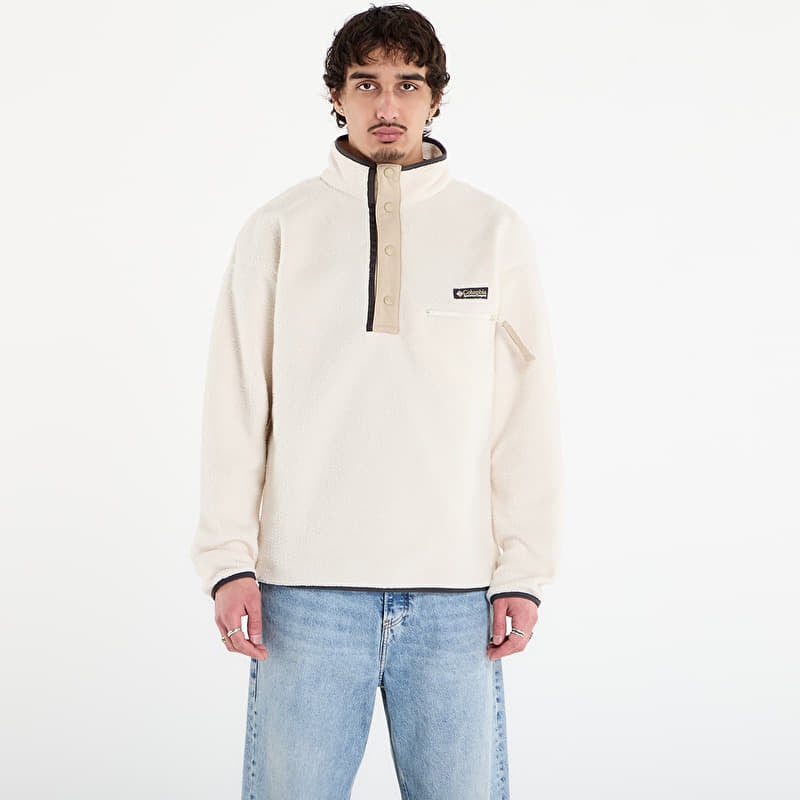 Mikina Columbia Helvetia™ II Half Snap Fleece Chalk
