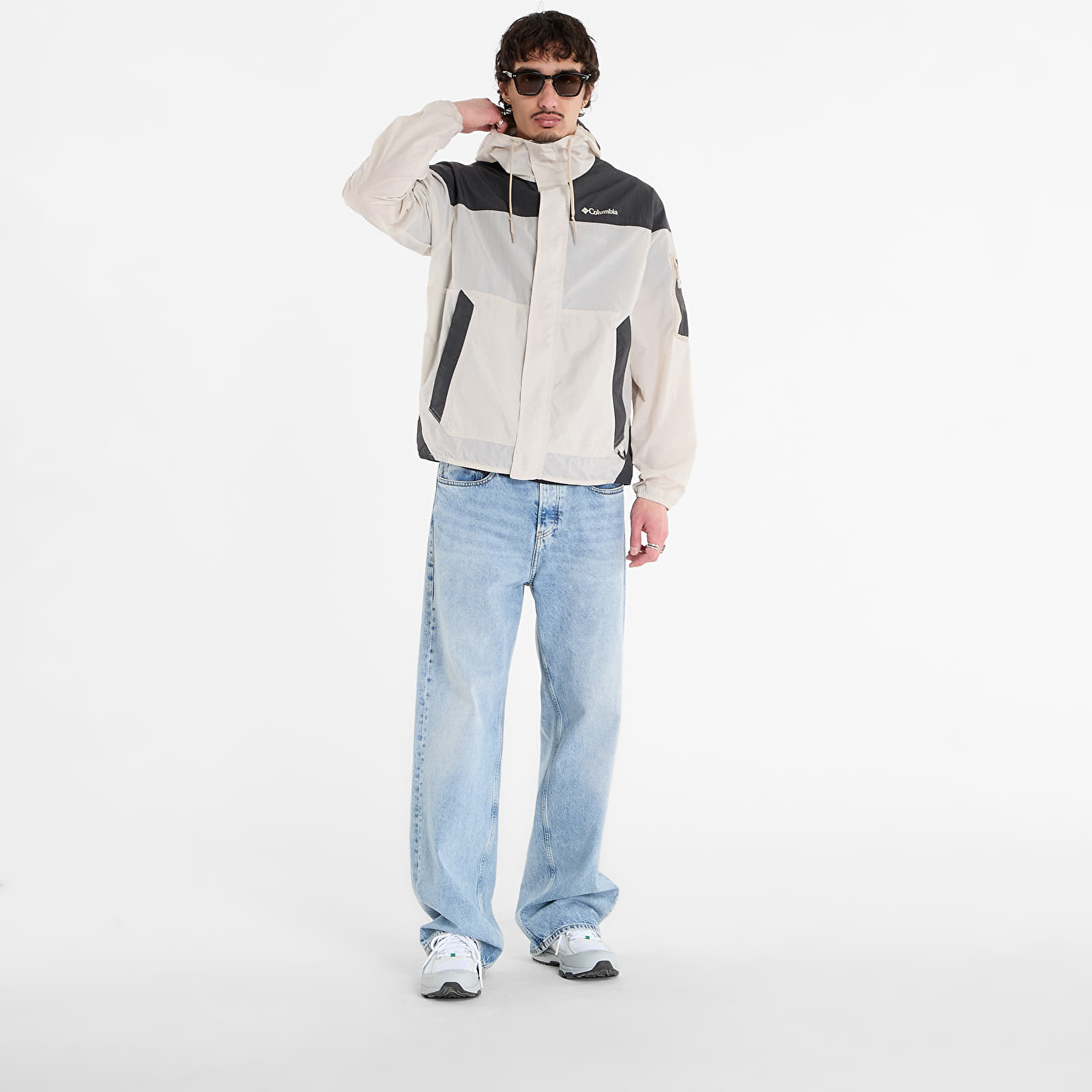 Men's jackets Columbia Challenger™ II Windbreaker Dark Stone/ Shark