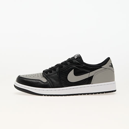 Air Jordan 1 Low OG "Shadow" Black/ Medium Grey-White