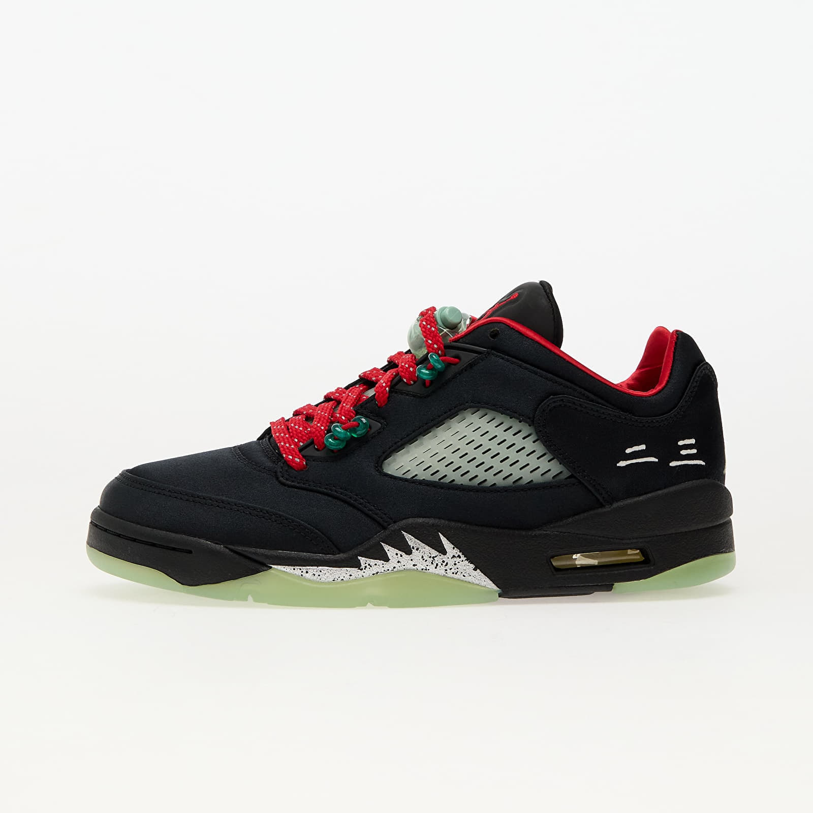 Muške tenisice Air Jordan 5 Retro Low SP Black/ Classic Jade-Fire Red