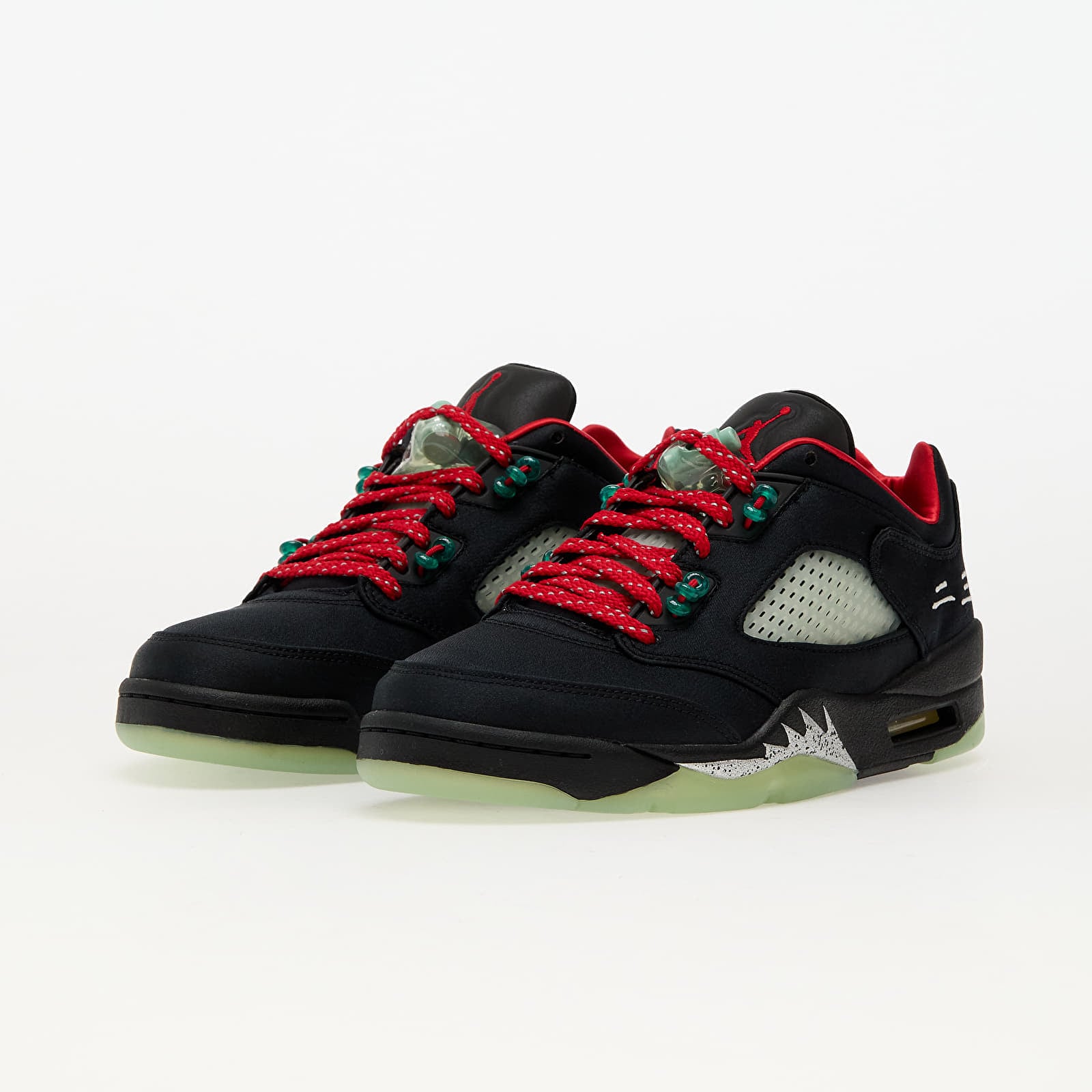 Muške tenisice Air Jordan 5 Retro Low SP Black/ Classic Jade-Fire Red