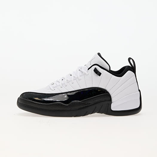 Air Jordan 12 Retro Low White/ Black-Metallic Silver
