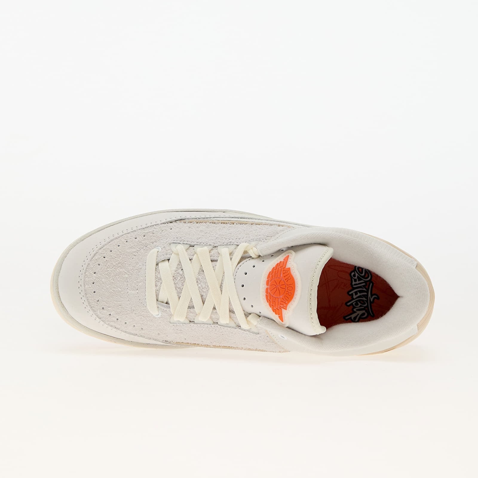 Muške tenisice Air Jordan 2 Retro Low SP White/ Sail-Light Bone-Bright Mandarin