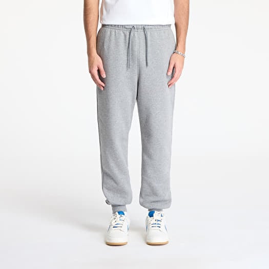 Jordan Brooklyn Fleece Men's Pants Carbon Heather/ White