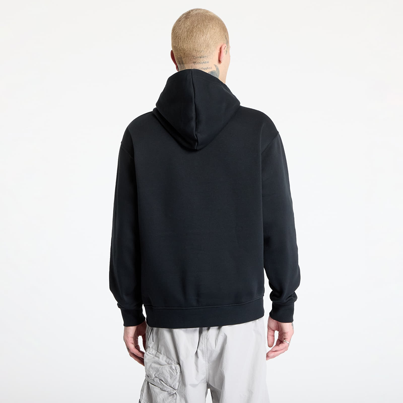 Felpe con cappuccio uomo Jordan Brooklyn Fleece Men's Pullover Hoodie Black/ White