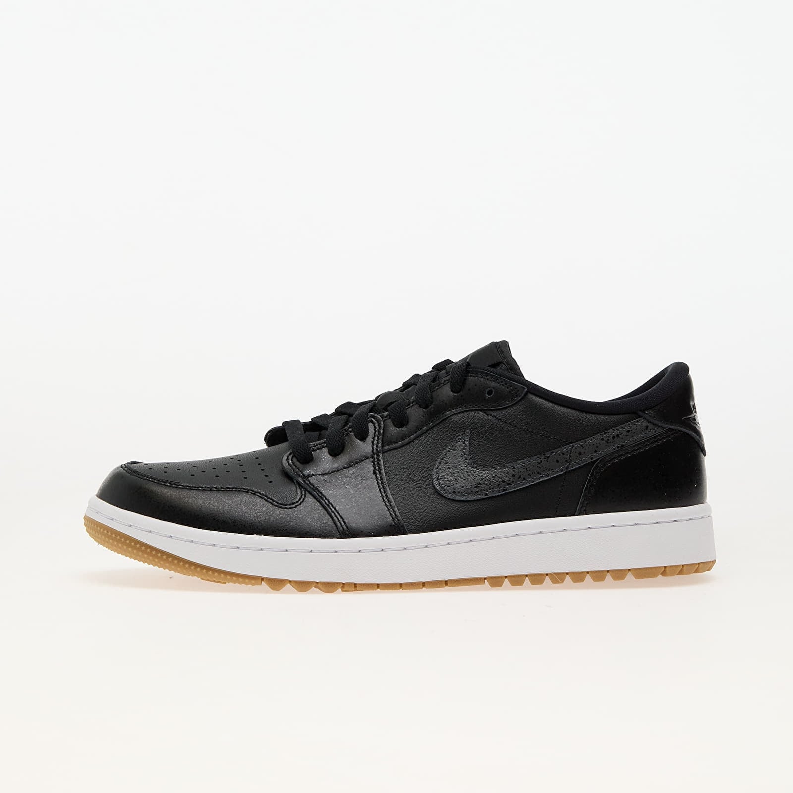 Сникърси Air Jordan 1 Low Golf Black/ Anthracite-Gum Med Brown-White EUR 40