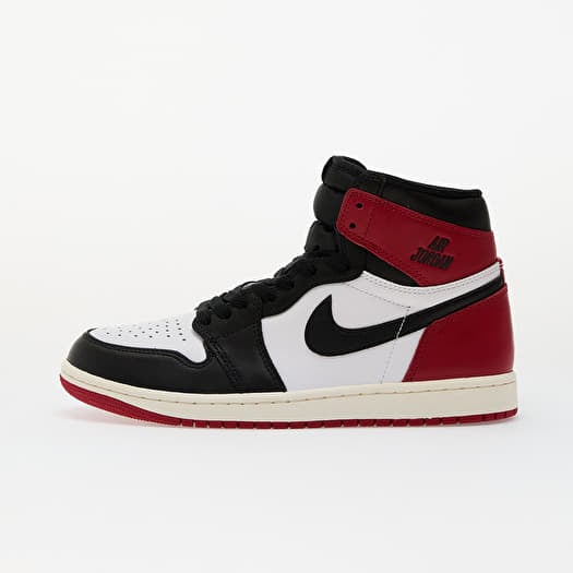 Air Jordan 1 Retro High OG "Black Toe" White/ Black-Varsity Red-Sail