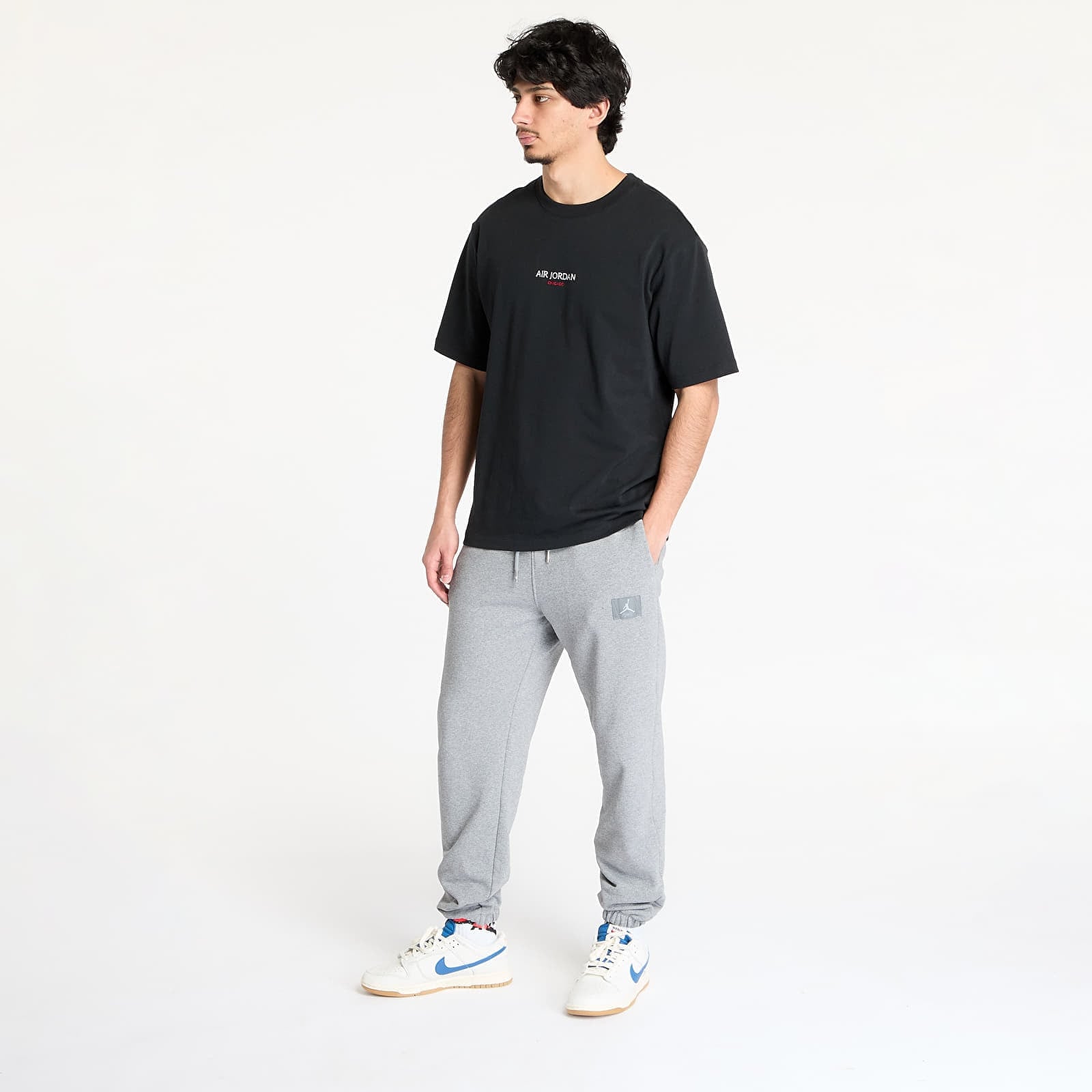 Pánske tričká Air Jordan 85 Men's Chicago T-Shirt Black/ Sail