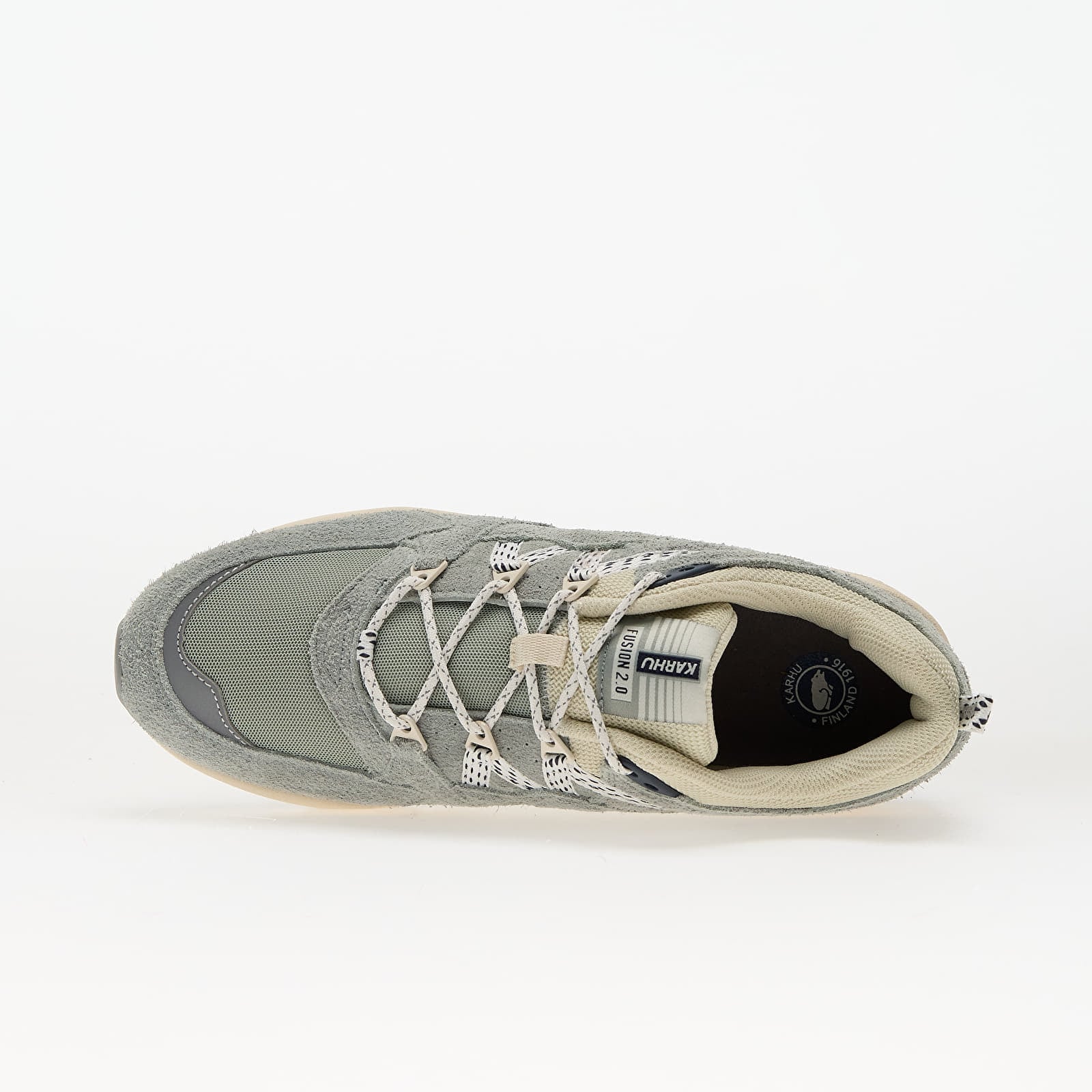 Joggesko og sko for menn Karhu Fusion 2.0 Aqua Gray/ Blanc De Blanc
