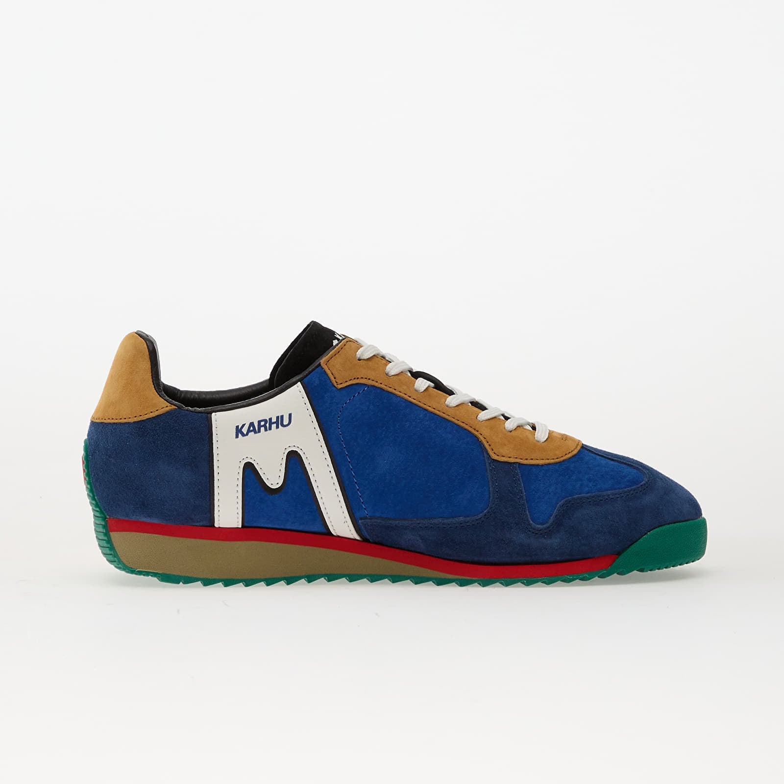 Vyriški sportbačiai ir batai Engineered Garments x Karhu Mestari Sprint Classic 'Daiki Suzuki' Blue/Jaffa Orange