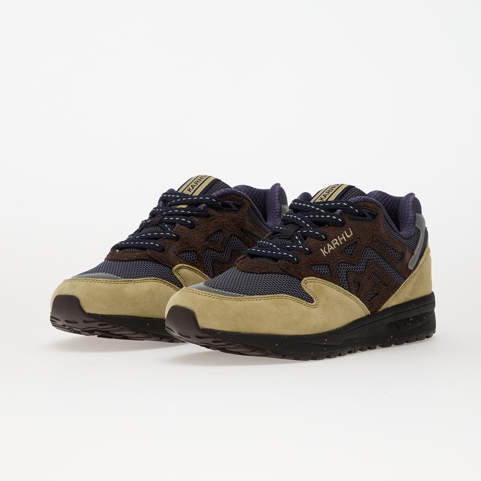 Férfi cipők Karhu Legacy 96 Pale Olive Green/ Chocolate Torte