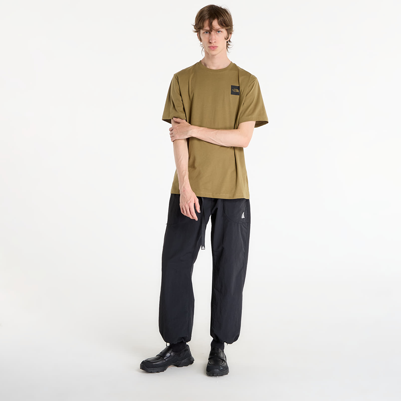 Мъжки тениски The North Face Evolution Box Half Dome Regular Short Sleeve Tee Cedar