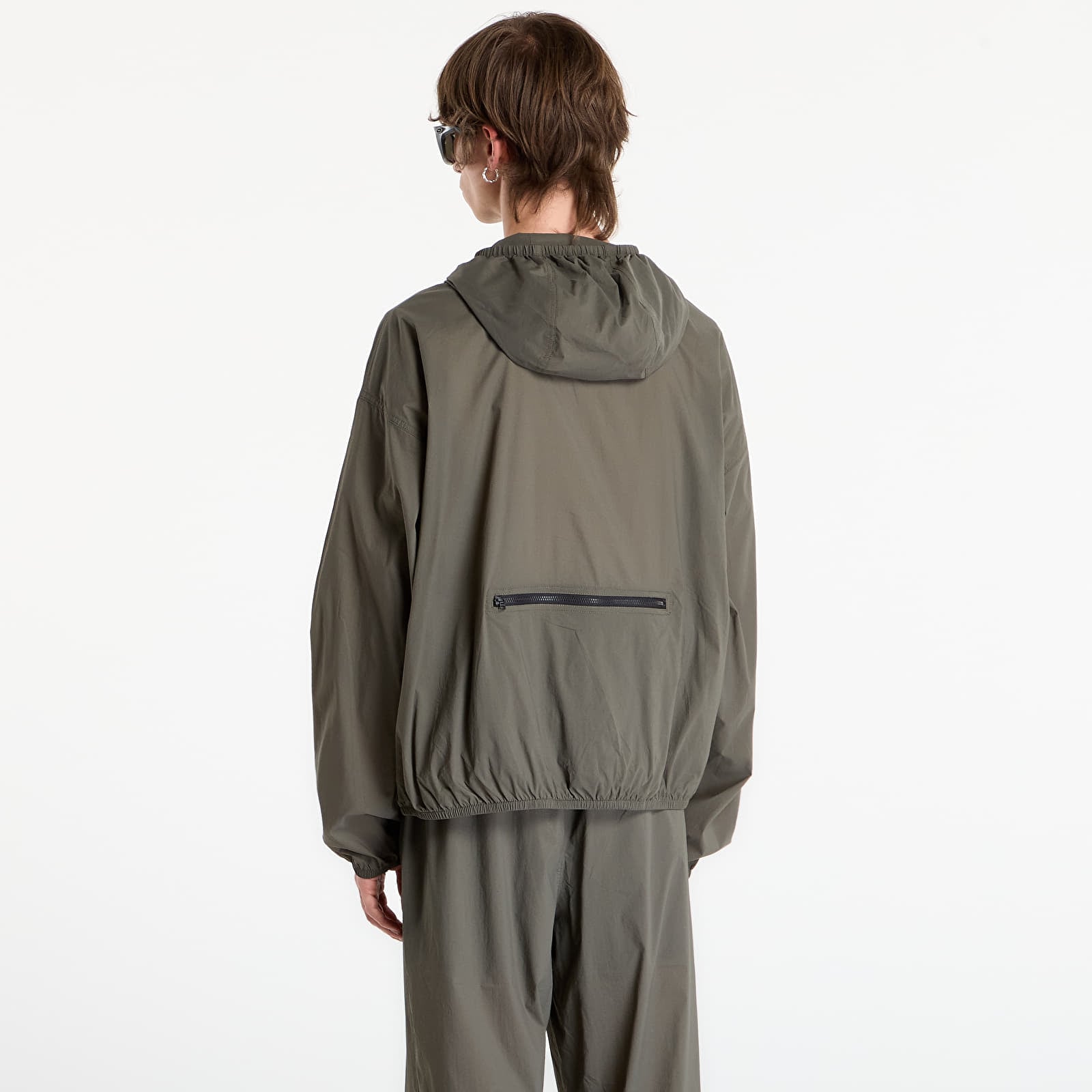 Men's jackets The North Face Redbox Packable Hooded Wind Jacket New Taupe Green